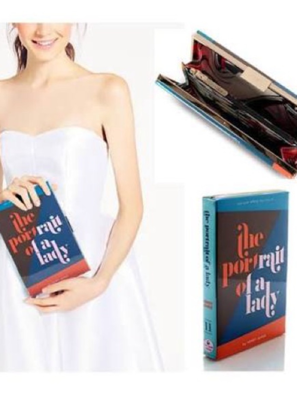 ♠️Portrait of a Lady Book Clutch